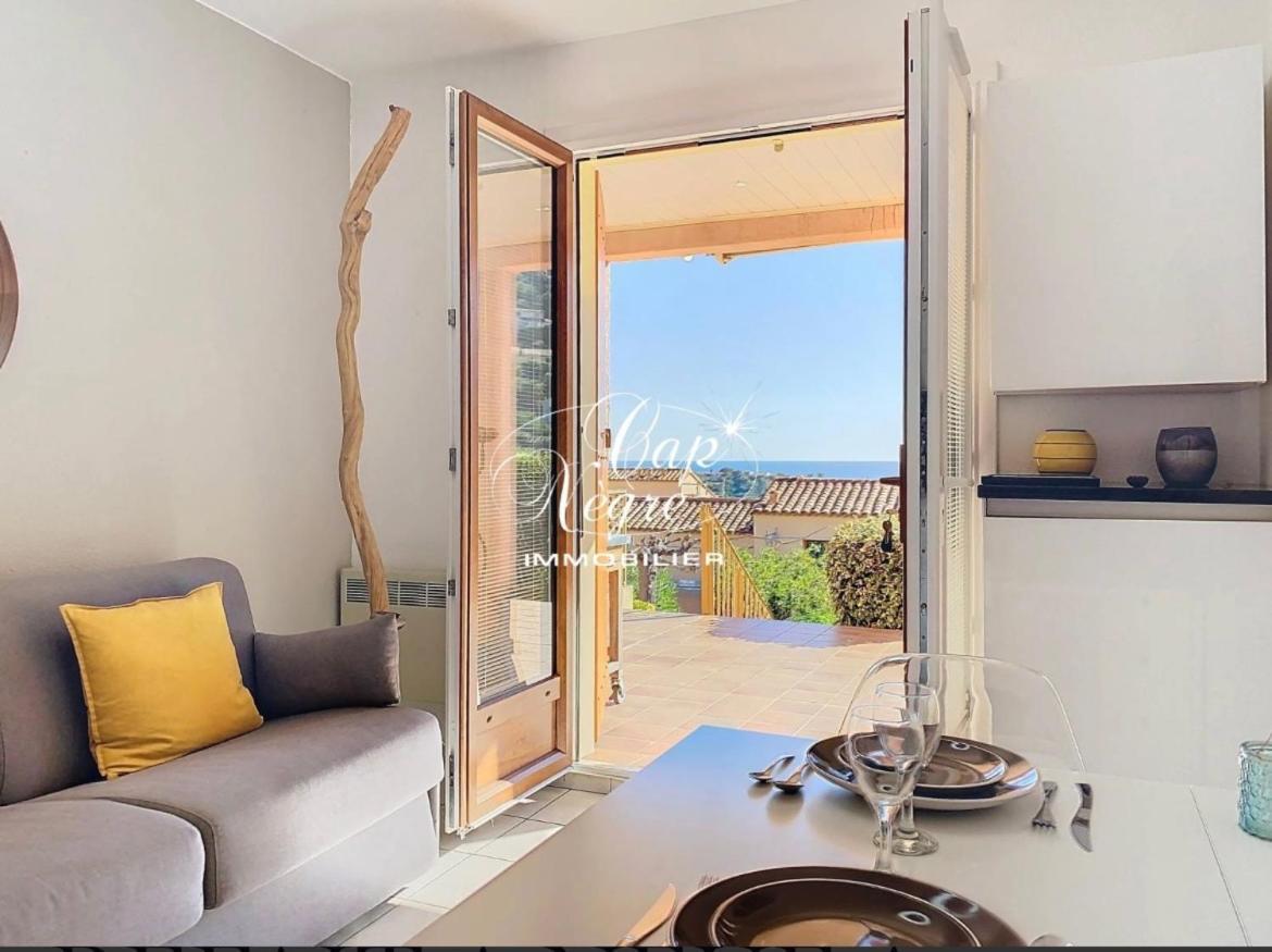 דירות קבלייר-סור-מר Terrasse De 30M2 Vue Mer Panoramique 1 Chambre מראה חיצוני תמונה